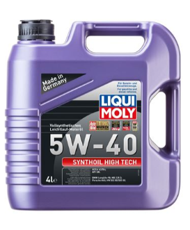 LIQUI MOLY 5W40 Synthoil High Tech Tam Sentetik Motor Yağı 4 Litre (2194)